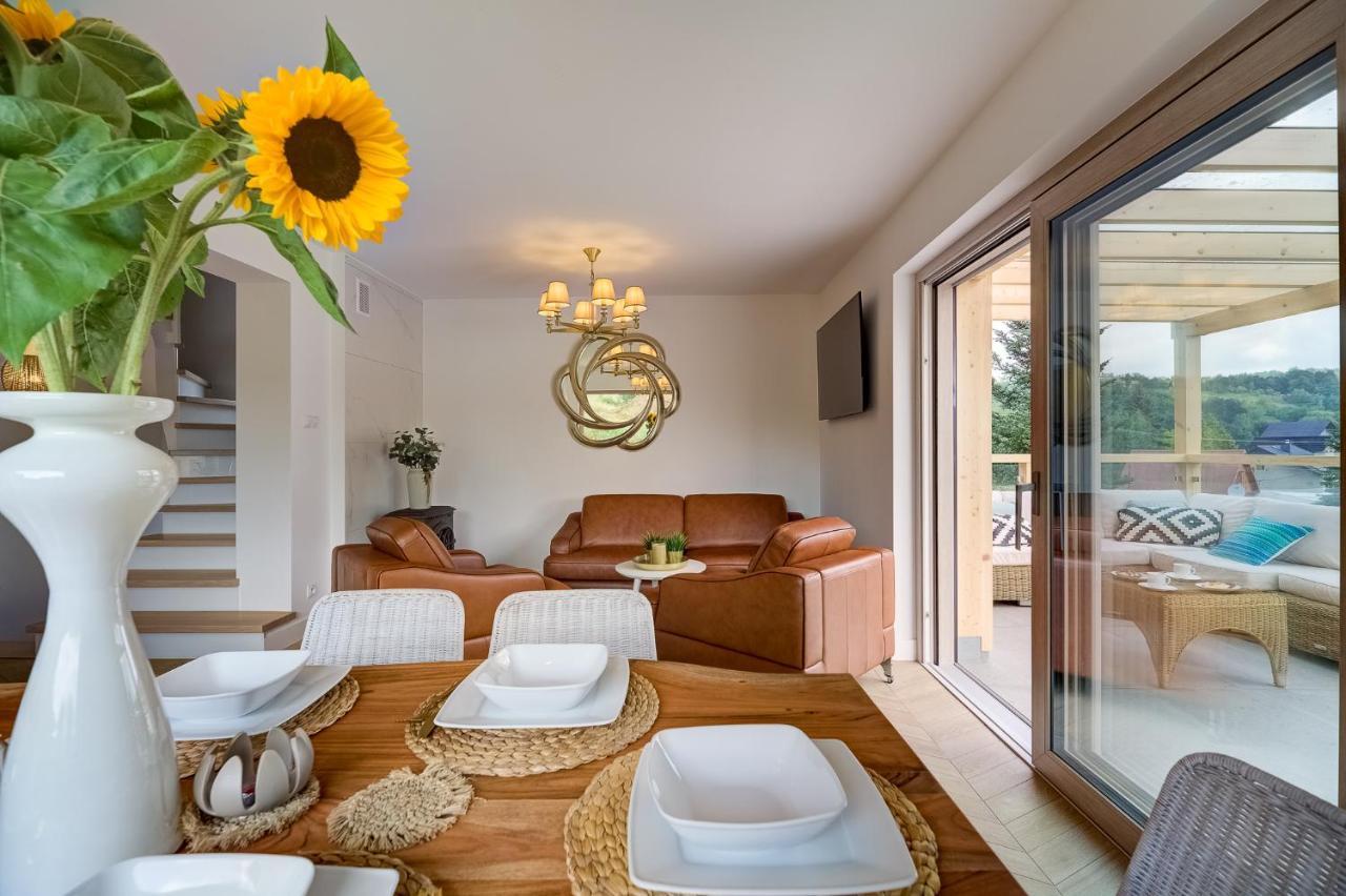Znamirowickachata Sauna Jacuzzi Spa Znamirowice Dış mekan fotoğraf