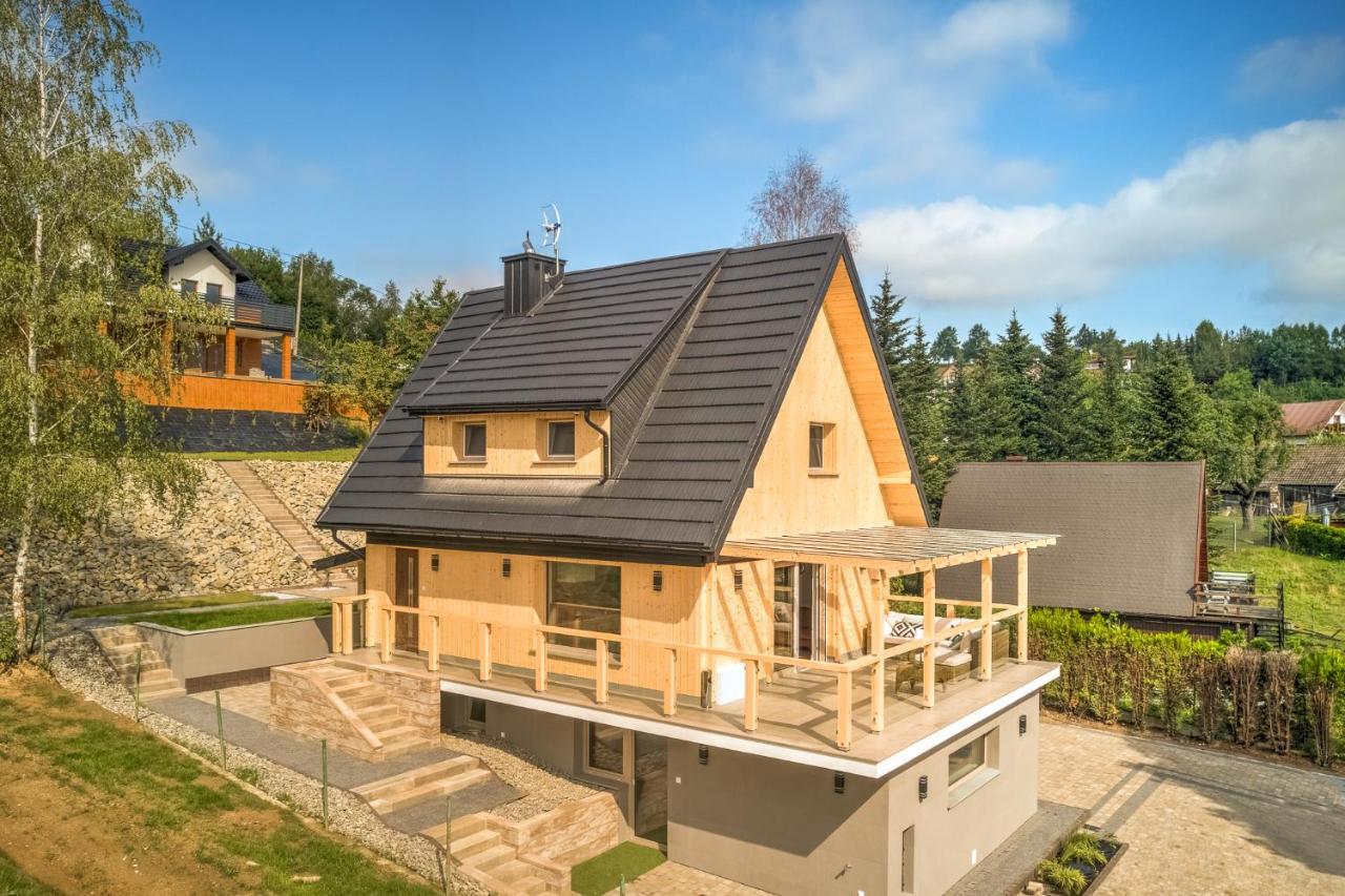 Znamirowickachata Sauna Jacuzzi Spa Znamirowice Dış mekan fotoğraf