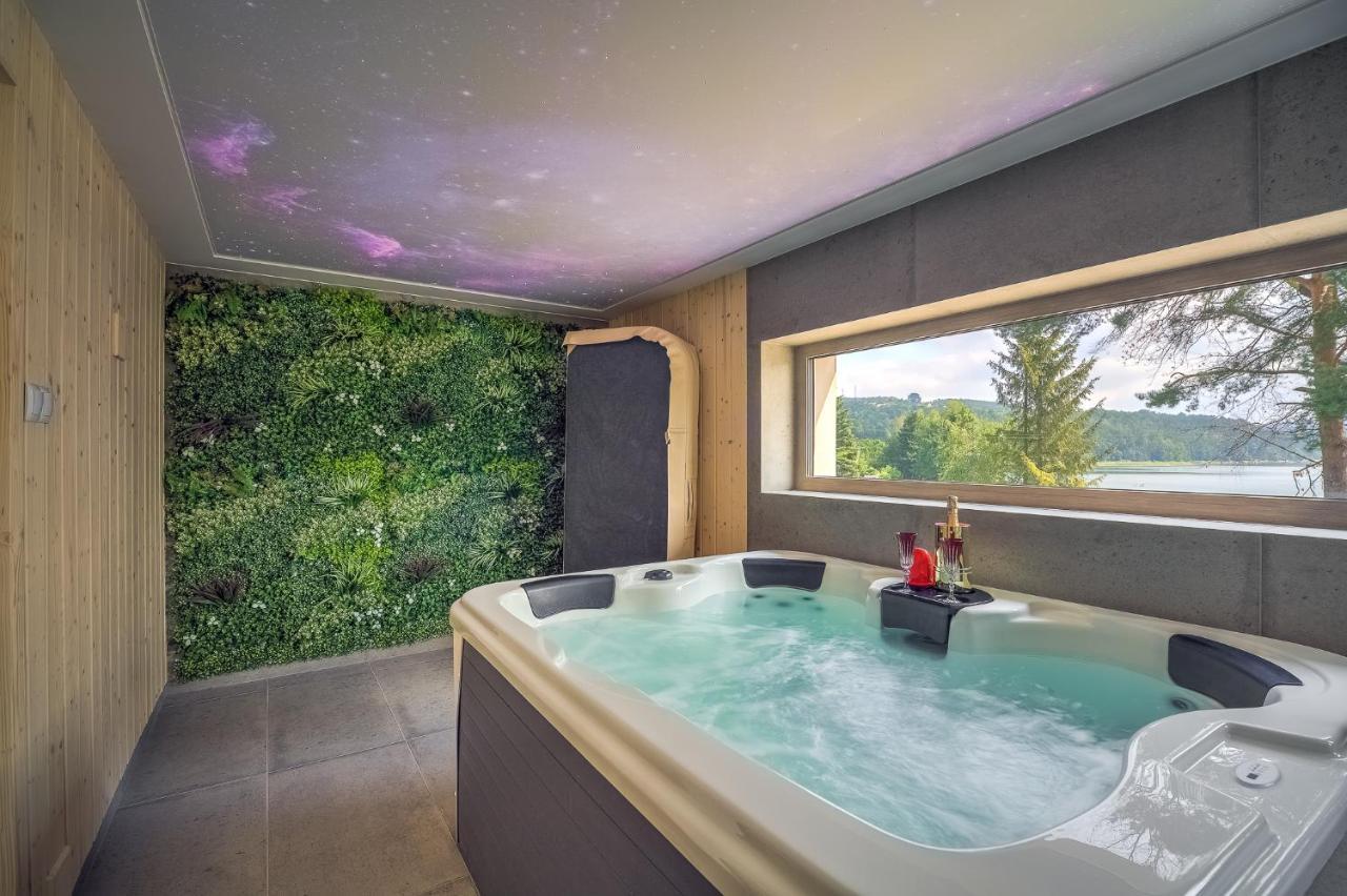 Znamirowickachata Sauna Jacuzzi Spa Znamirowice Dış mekan fotoğraf