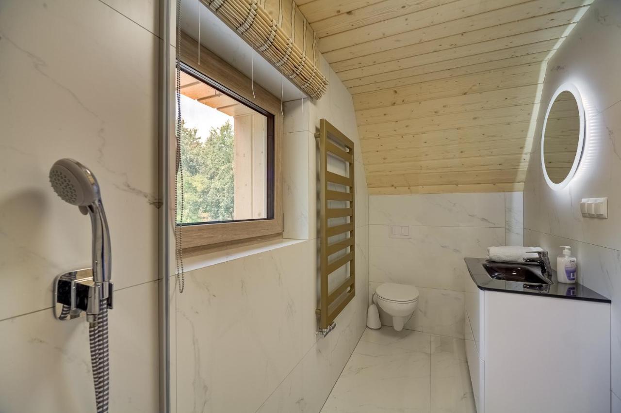 Znamirowickachata Sauna Jacuzzi Spa Znamirowice Dış mekan fotoğraf